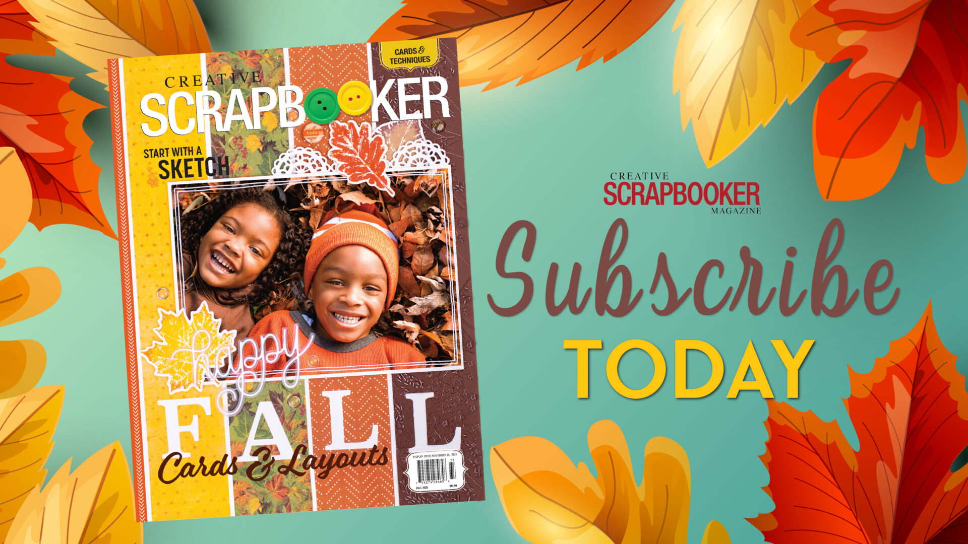 Creative Scrapbooker Magazine - Fall 2023 Cover