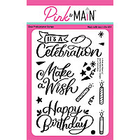 Pink & Main Its a Celebration Stamp Set