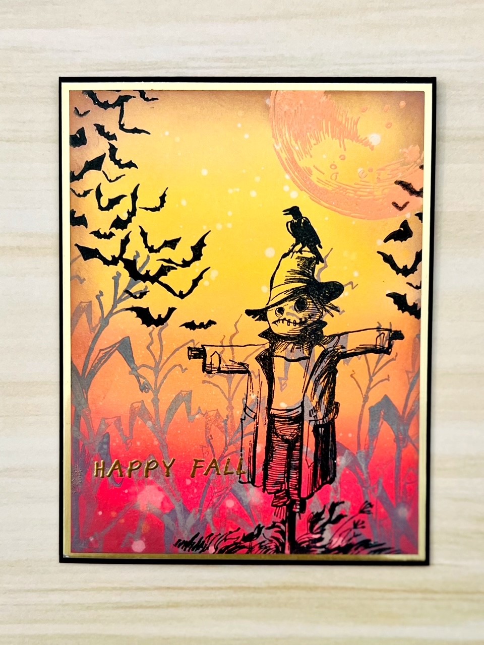 Stampers Anonymous Tim Holtz - Falll Cards - Creative Scrapbooker Magazine - Ranger - 2