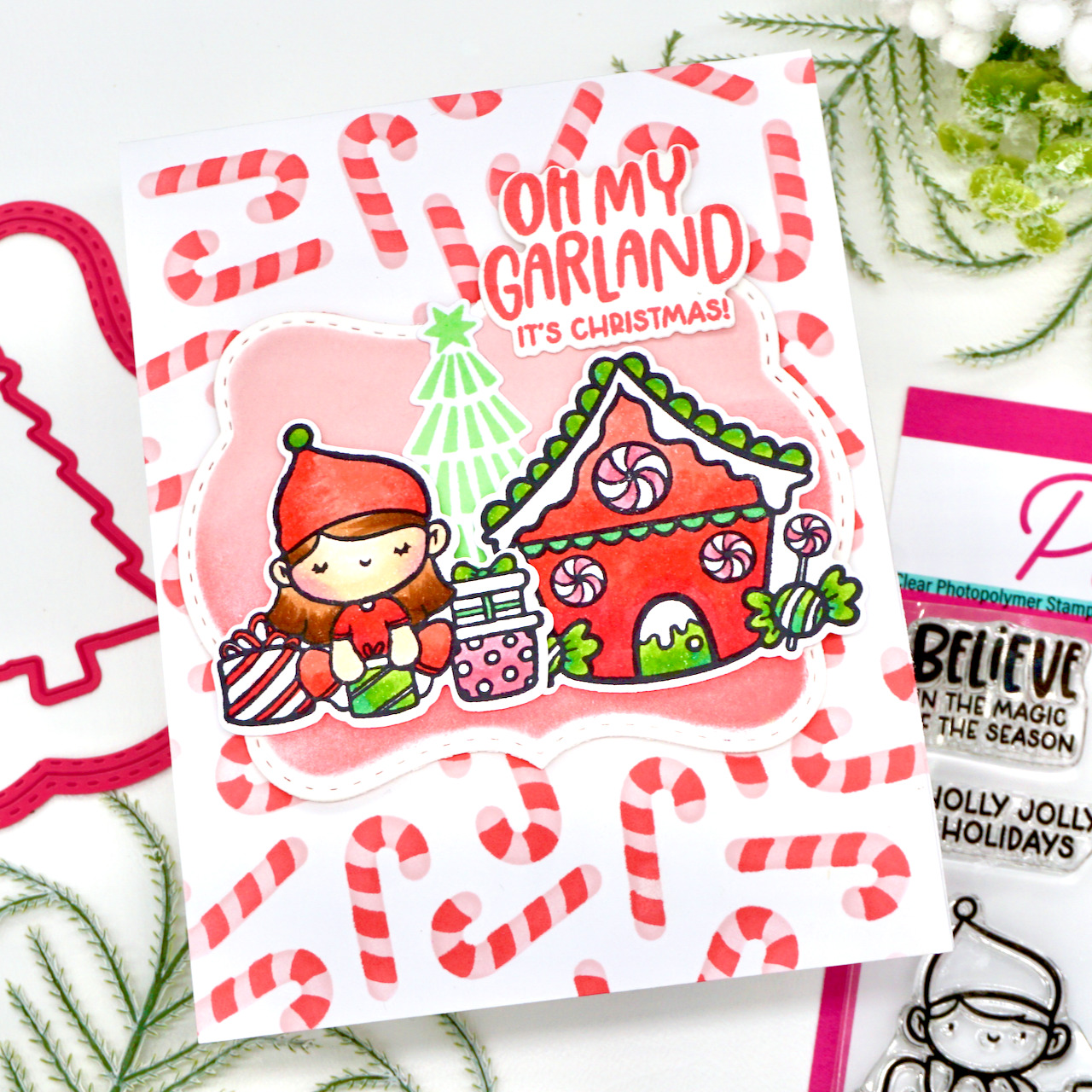 Pink & Main Oh My Garland Stamp Set - Annette Allen - Creative Scrapbooker Magazine -6