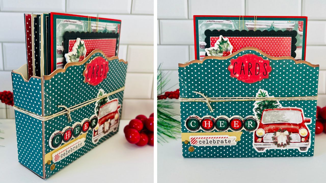 Simple Stories Tis the Season-Christmas Cards - Heather Fischer - Creative Scrapbooker Magazine-1