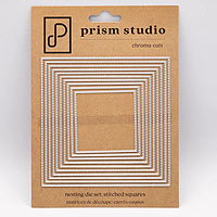 Prism Studio Nesting Die Set – Stitched Squares