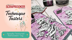 Halloween-Tag---Textured---How-to---Ranger---Tim-Holtz---DIY-Tags---Creative-Scrapbooker-Magazine---Stampers-Anonymous---Lindys
