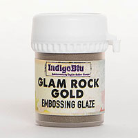IndigoBlu Glam Rock Gold Embossing Glaze