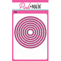 Pink & Main Zig Zag Circle Dies