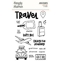 Simple Stories Let's Go Stamp Set