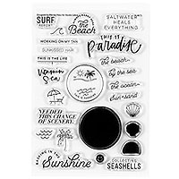 Studio Calico Wanderlust Beach Stamp Set
